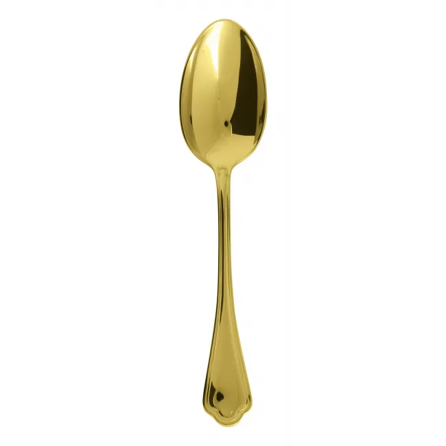Filet Toiras Pvd Gold Serving Spoon 9 3/8 In 18/10 Stainless Steel Pvd Mirror