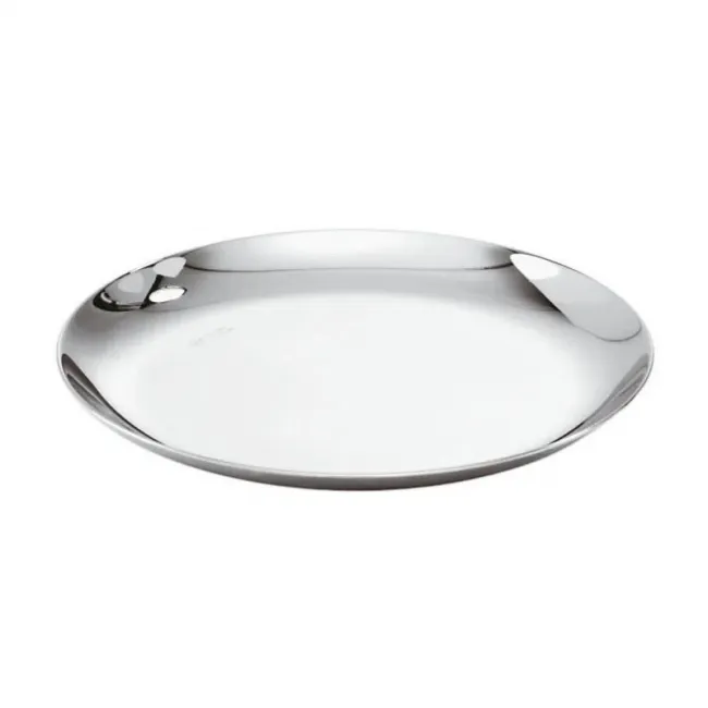 Elite Glass-Stand Round 3 1/2 Silverplated