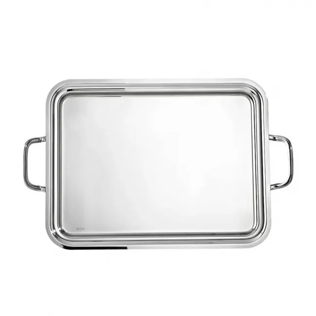 Elite Rectangular Tray With Handles 19 5/8 X 15 in 18/10 Stainless Steel