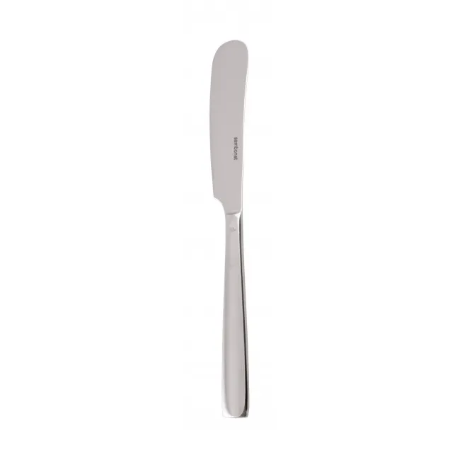 Flat Stainless Table Knife Solid Handle by Sambonet