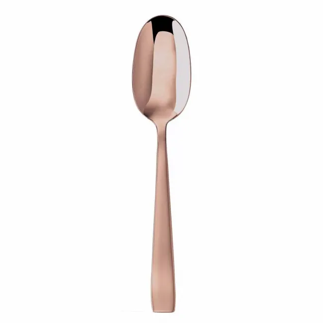 Flat Pvd Copper Mocha Spoon 4 5/16 in 18/10 Stainless Steel Pvd Mirror (Special Order)