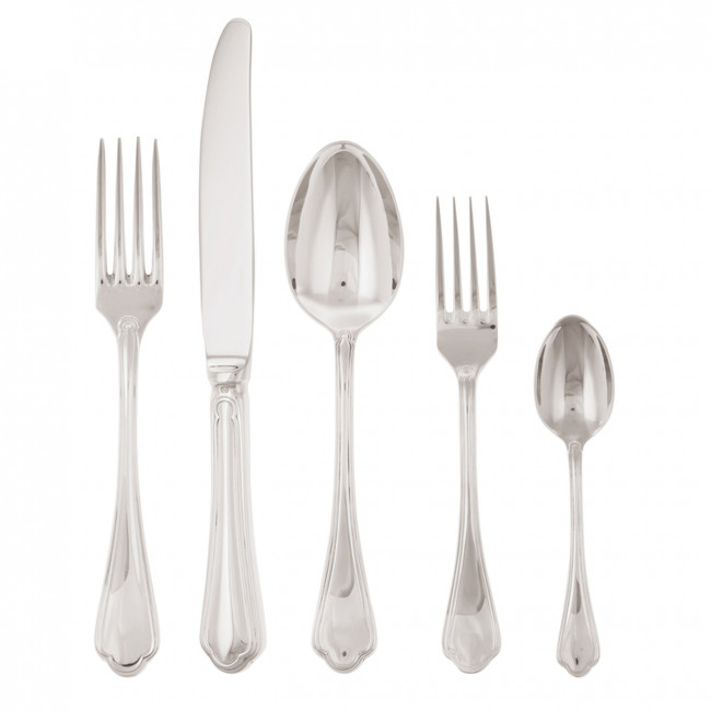Filet Toiras Silverplated Table Fork 8 1/4 In. Silverplated