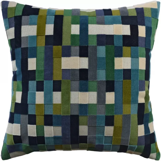 Abstract Moment Peacock Pillow