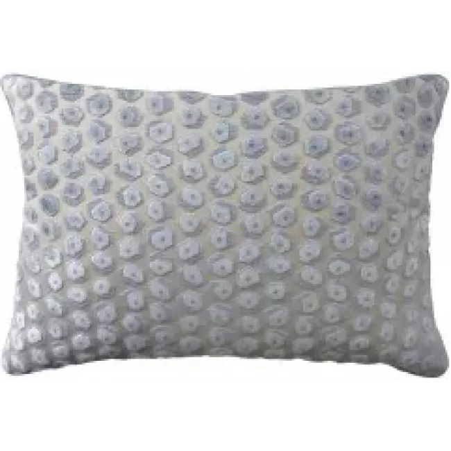Gem Velvet Aqua 14 x 20 in Pillow