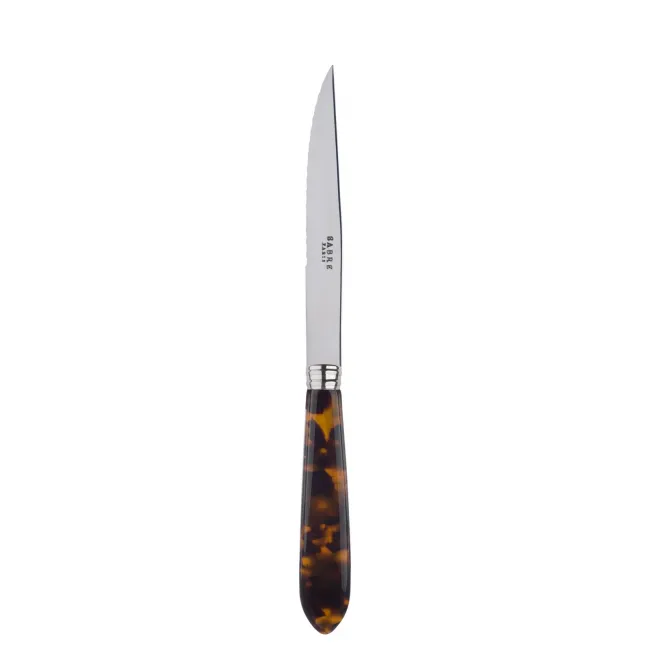 STEAK KNIVES Steak Knife Pearl Grey Acrylic Handle Serrated