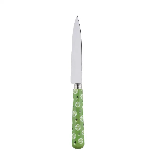 Provencal Garden Green Kitchen Knife 8.25"