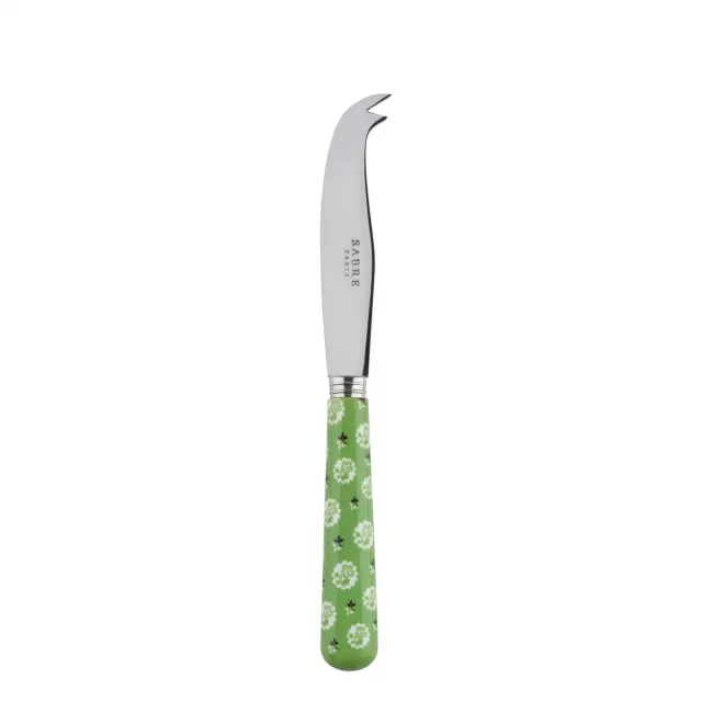 Provencal Garden Green Small Cheese Knife 6.75"