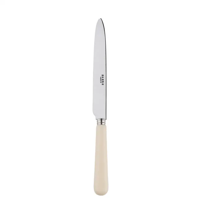 Basic Ivory Dinner Knife 9.25"