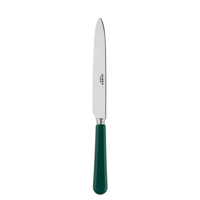 Basic Green Dinner Knife 9.25"