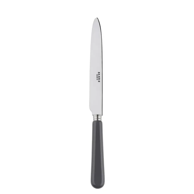 Basic Dark Grey Dinner Knife 9.25"