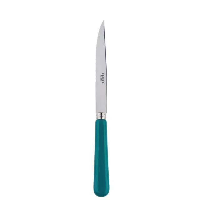 Basic Turquoise Steak Knife 9"