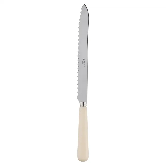 Basic Ivory Bread Knife 11"