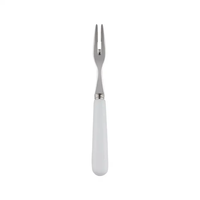 Basic White Cocktail Fork 5.75"