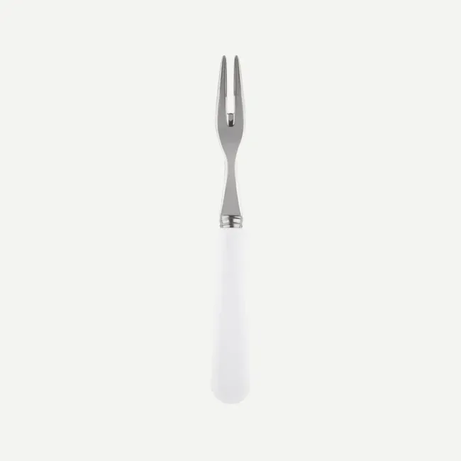 Duo White Cocktail Fork