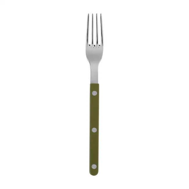 Bistrot Shiny Green Fern Dinner Fork 8.5"