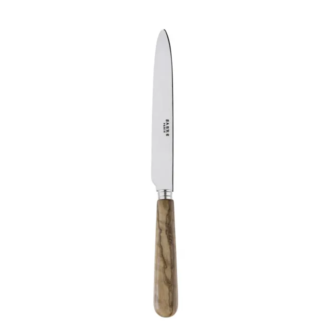 Lavandou Olive Tree Wood Dinner Knife 9.25"