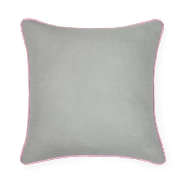 Manarola Decorative Pillow 20 x 20 Gray/Cotton Candy