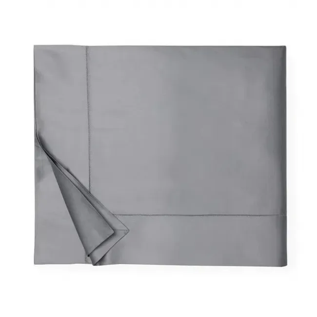Giotto Full Queen Flat Sheet 96 x 114 Slate