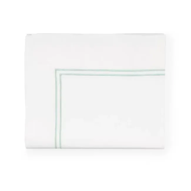 Grande Hotel King Flat Sheet 114 x 114 White/Mist