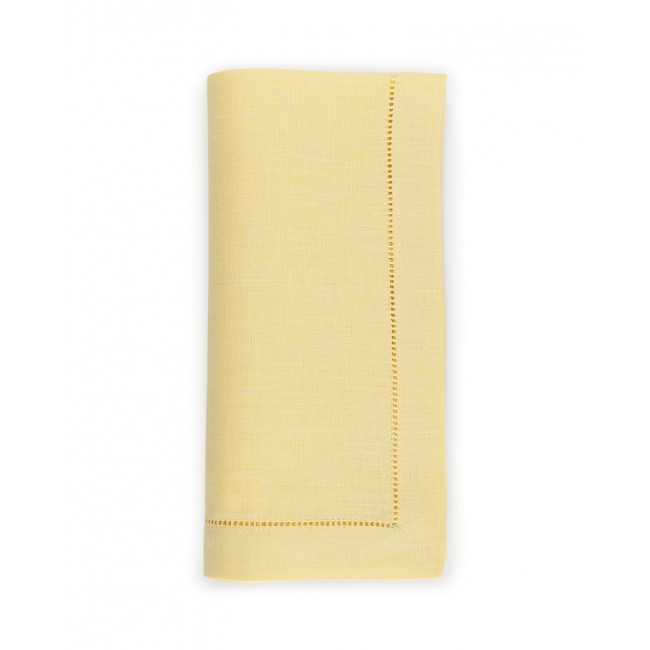 Festival Solid Canary Table Linens