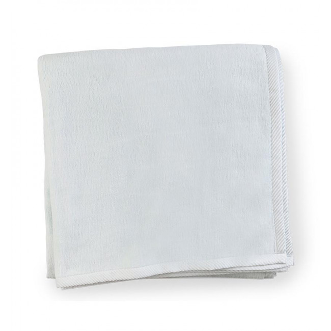 St Moritz Blue Combed Cotton Blankets