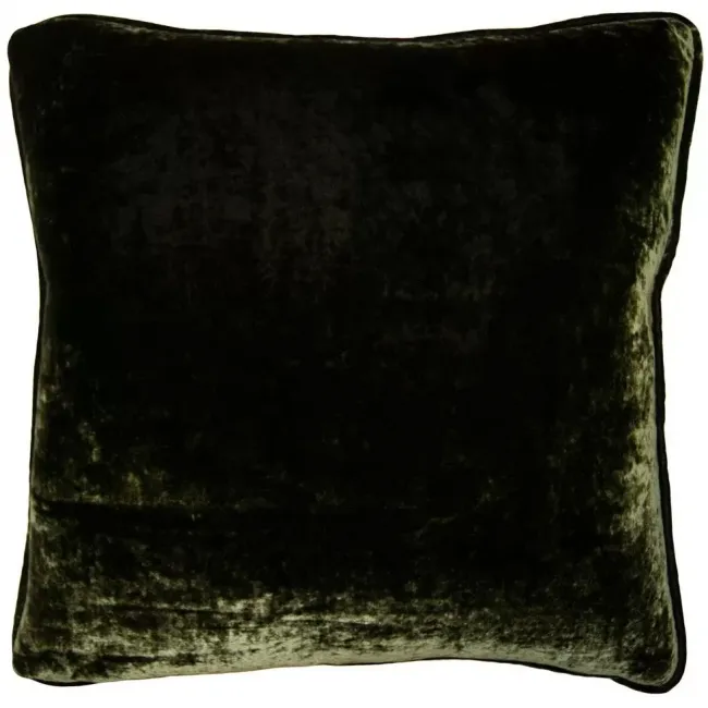 Vintage Velvet Forest Pillow