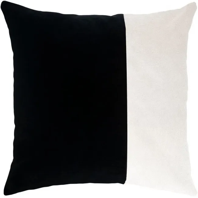 Avenue Black White 20 x 20 in Pillow