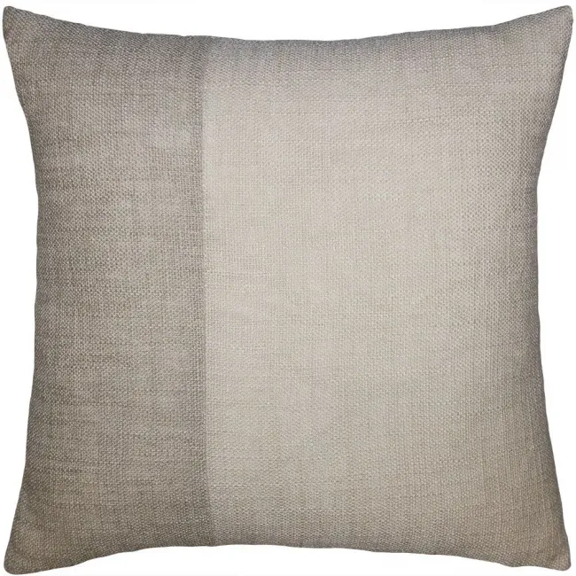 Hopsack Two Tone Ivory Natural 20 x 20 in Pillow