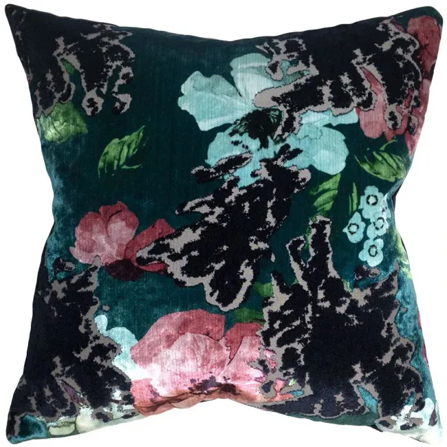 Lily Emerald Pillow