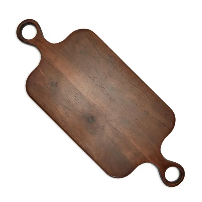 Deep Roots Hand-Crafted Charcuterie Serving Board Acacia Wood