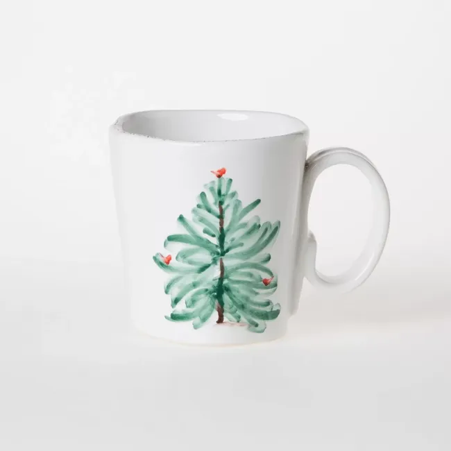 Lastra Holiday Mug 4"H, 12 oz