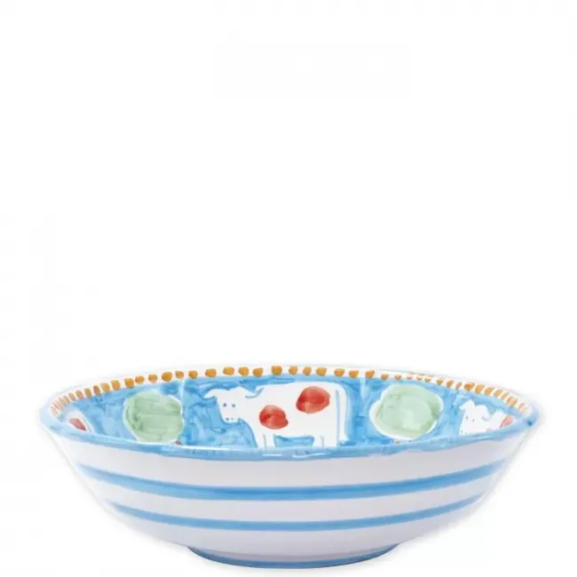 Campagna Mucca (Cow)  Large Serving Bowl 12"D
