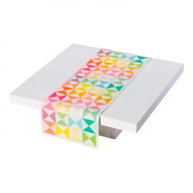 Origami Multicolor Runner 20" x 59"