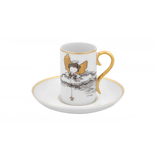 Chasing Stars Set 2 Coffee Cup & Saucer Rocco