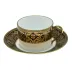 Matignon Black/Gold Teacup And Saucer 15 Cm 14 Cl (Special Order)