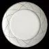 Clair de Lune Arcades Grey/Platinum Flat Dish 31.5 Cm