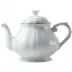 Filet Green Teapot 36 2/3 Oz