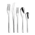 Persane Stainless 5 Pc Setting (Table Knife, Table Fork, Dessert/Salad Fork, Dessert/Soup Spoon, Tea Spoon)