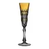 Barcelona Amber Champagne Flute