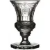 Imperial Clear Footed Vase 6"