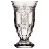 Imperial Clear Footed Vase 8"