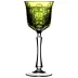 Imperial Yellow/Green Water Goblet H