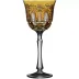 Athens Amber Water Goblet
