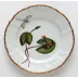 Seascape Waterlily Frog On Lily Pad Salad Plate 7.75 in Rd
