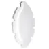 Zen Melamine 20.5" x 10" White Lge Platter
