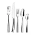Silhouette Stainless 5 Pc Setting (Table Knife, Table Fork, Dessert/Salad Fork, Dessert/Soup Spoon, Tea Spoon)