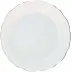 Colbert White Platinum Filet Dessert Plate (Special Order)
