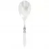 Aladdin Antique White Serving Spoon 10.25"L