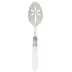 Aladdin Antique White Slotted Serving Spoon 9.5"L