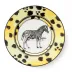 Savanna Dinner Plate #2 Zebra 10.25 in Rd